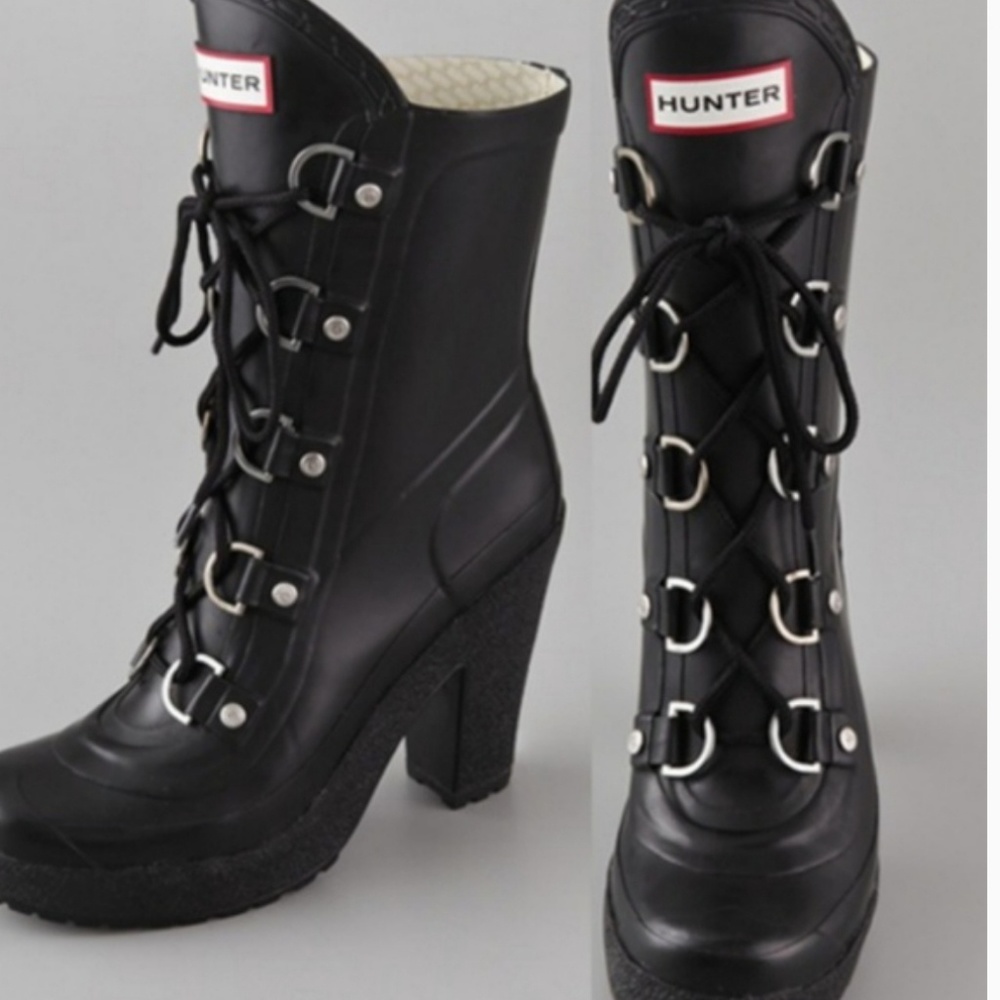 HUNTER Gabby Rainboots Size 9
